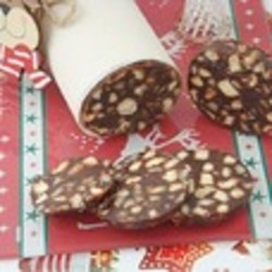 Десертная шоколадная колбаса