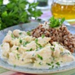 Филе куриное в сливочном соусе