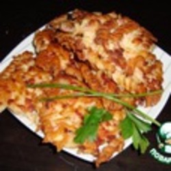 Котлеты из макарон и колбасного фарша