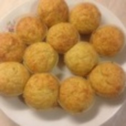 Картофельно-сырные кексы "А-ля драники"