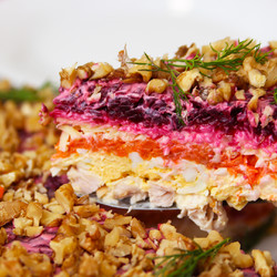 Новогодний салат генерал