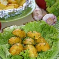 Картофель "Золотой" в мульте