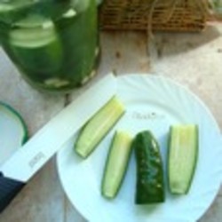 Малосольные огурцы мои