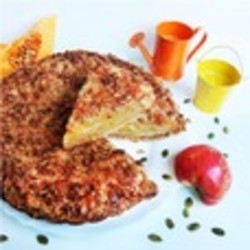 Манник-тыквяник из сухого теста