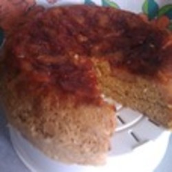 Шарлотка с яблоком и грушей в мультиварке