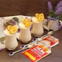 Десерт из ряженки "Почти мороженое крем-брюле"