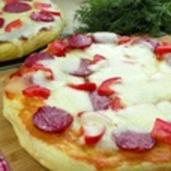 Улётная пицца на сковороде