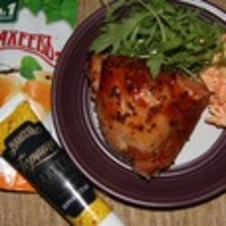 Горчично-абрикосовая курица от Марты Стюарт