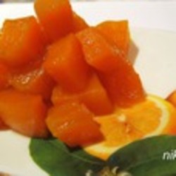 Тыква в лимонной карамели