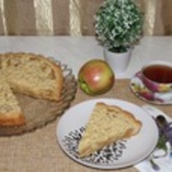 Пирог с лимонно-яблочной начинкой