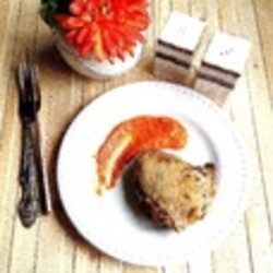 Куриные бедра и овощной соус в СВЧ