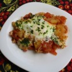 Домашнее сельское кушание