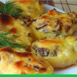 картошка с грибами