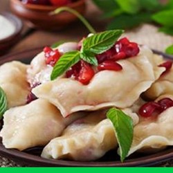 Вареники с вишней