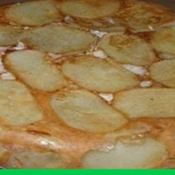 заливной пирог с курицей и картофелем