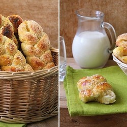 Воздушные и мягкие творожные косички - супер рецепт без возни с дрожжами 