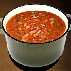 Фасолевый суп лобио пошаговый рецепт с фото