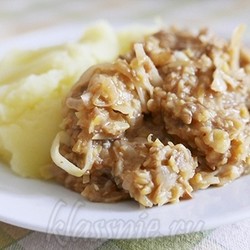 Постные ленивые голубцы или фарш из чечевицы: рецепт с фото