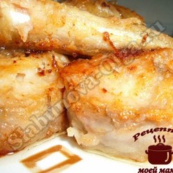 Жареная рыба с секретом. Рецепт. Фото