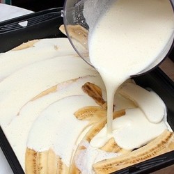 Бананы обожаю и в сыром виде, но так получается еще вкуснее! Еще одна причина прикупить парочку плодов.