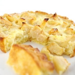 Шарлотка на кефирном тесте