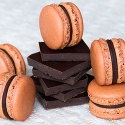 Шоколадные макарон / Macaron chocolat