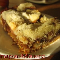 Необычный яблочный пирог : Выпечка сладкая