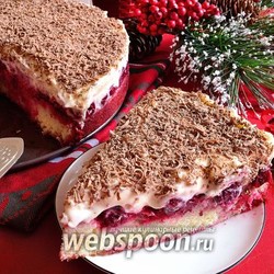Торт «Зимняя вишня» рецепт с фото, как приготовить на Webspoon.ru