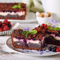 Пирог со смородиной и творогом рецепт с фото, как приготовить на Webspoon.ru