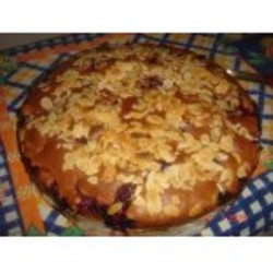 Пирог-"болтушка" с вишнями