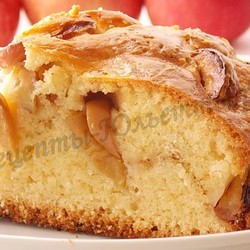 Вкусный яблочный пирог: простой рецепт. Пышный, мягкий, ароматный!