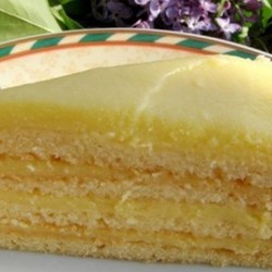 Торт с творожным заварным кремом