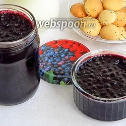 Варенье из черники рецепт с фото