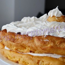 как приготовить заварной торт