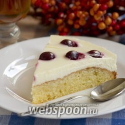 Пирог с вишней и заварным кремом рецепт с фото, как приготовить на Webspoon.ru