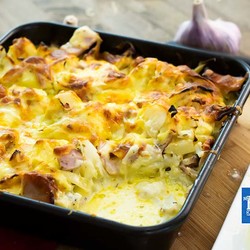 Keto Cauliflower Bake Recipe - "Cheesy Bacon" - Low Carb, EASY & Delicious!