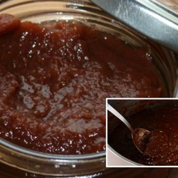 Яблочное повидло с какао