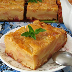 Итальянский грушевый пирог