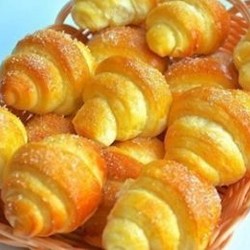 Мгновенные рогалики с сахаром: Проверенный рецепт не одним поколением