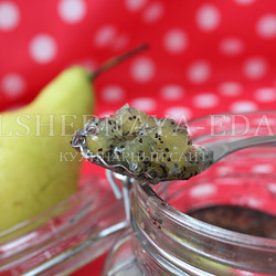 Варенье из груш с маком