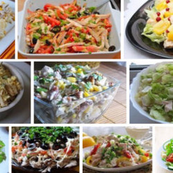 Любимые салаты с куриным филе: 10 рецептов