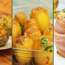 Как приготовить фаршированный картофель