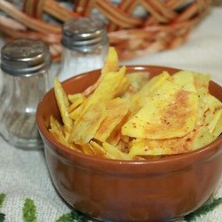 Домашние чипсы из микроволновки за 10 минут