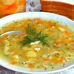 Как у бабушки в деревне — Суп-затируха. Просто и очень вкусно!