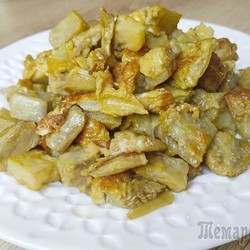 Рецепт нарасхват! Баклажаны, как мясо простым способом за 15 минут!