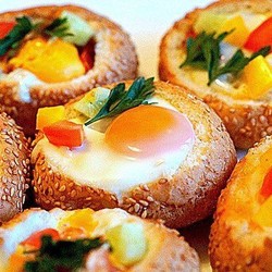 Фаршированные булочки к завтраку : Топ-5 рецептов