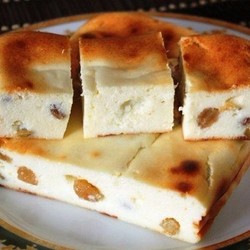 Вкусная творожная запеканка