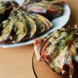 Баклажанный веер