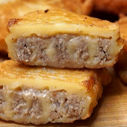 Минутный перекус из фарша