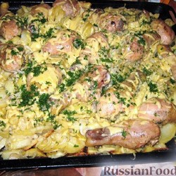 Слоеная картошка "На все случаи жизни"